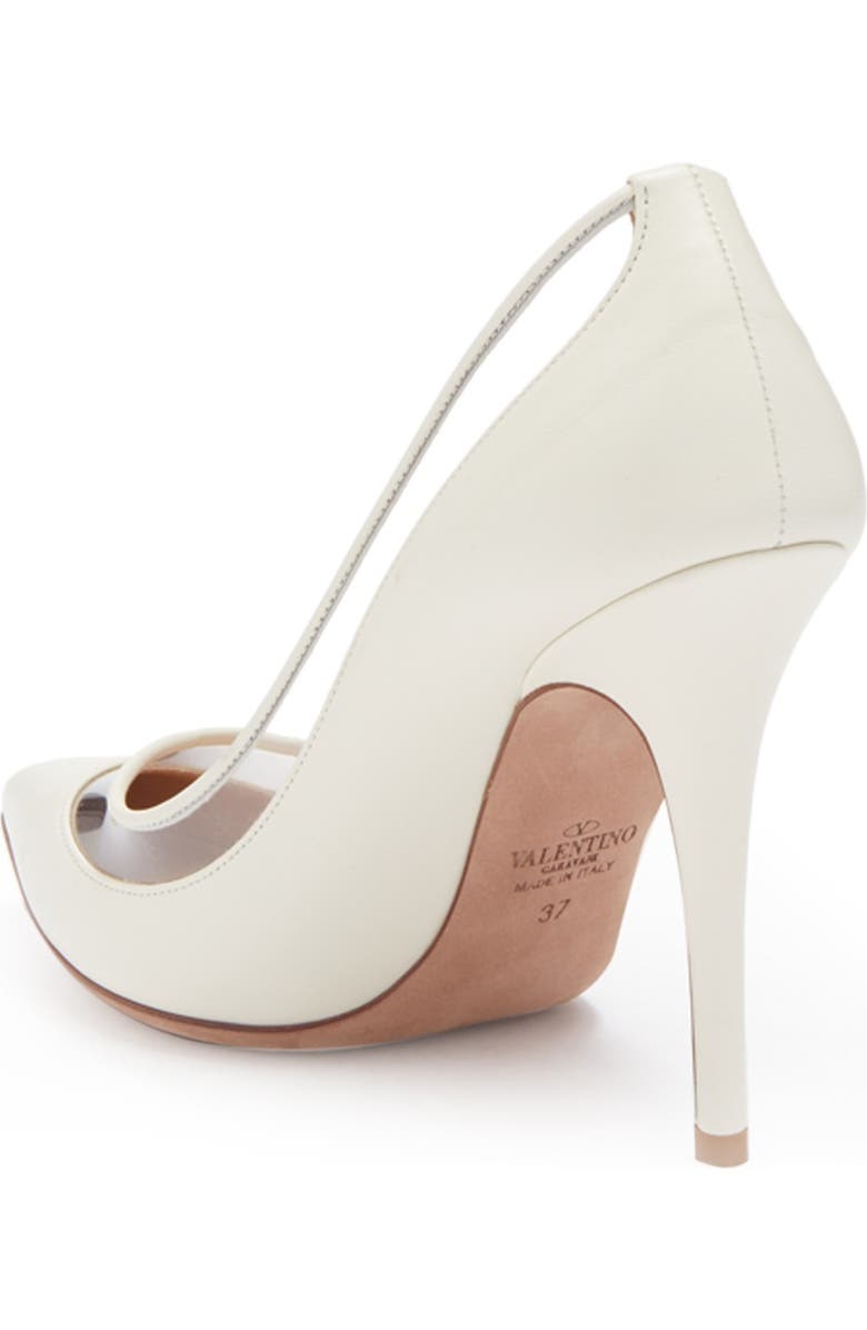 Valentino Garavani Glassglow Pointy Toe Pump, Alternate, color,