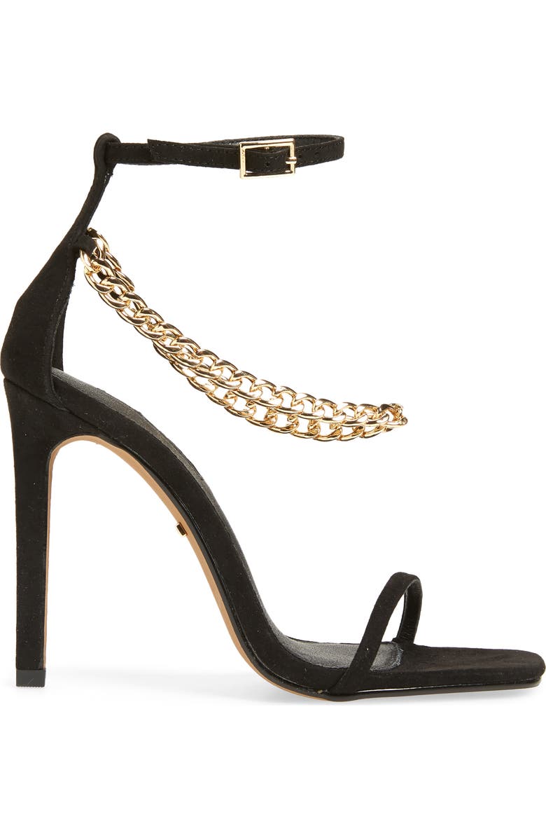 Topshop Rival Chain Strap Sandal, Alternate, color,