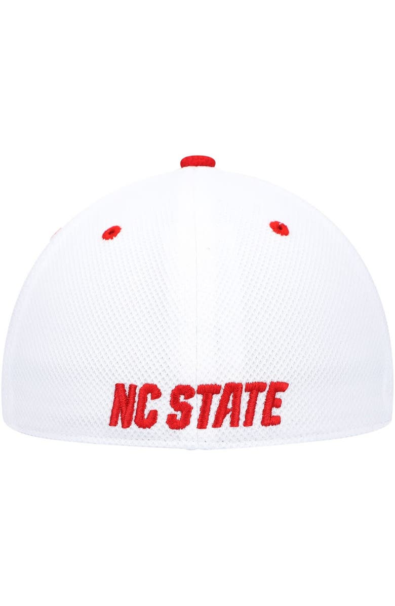 adidas Men's adidas White NC State Wolfpack On-Field Baseball Fitted Hat, Alternate, color, White