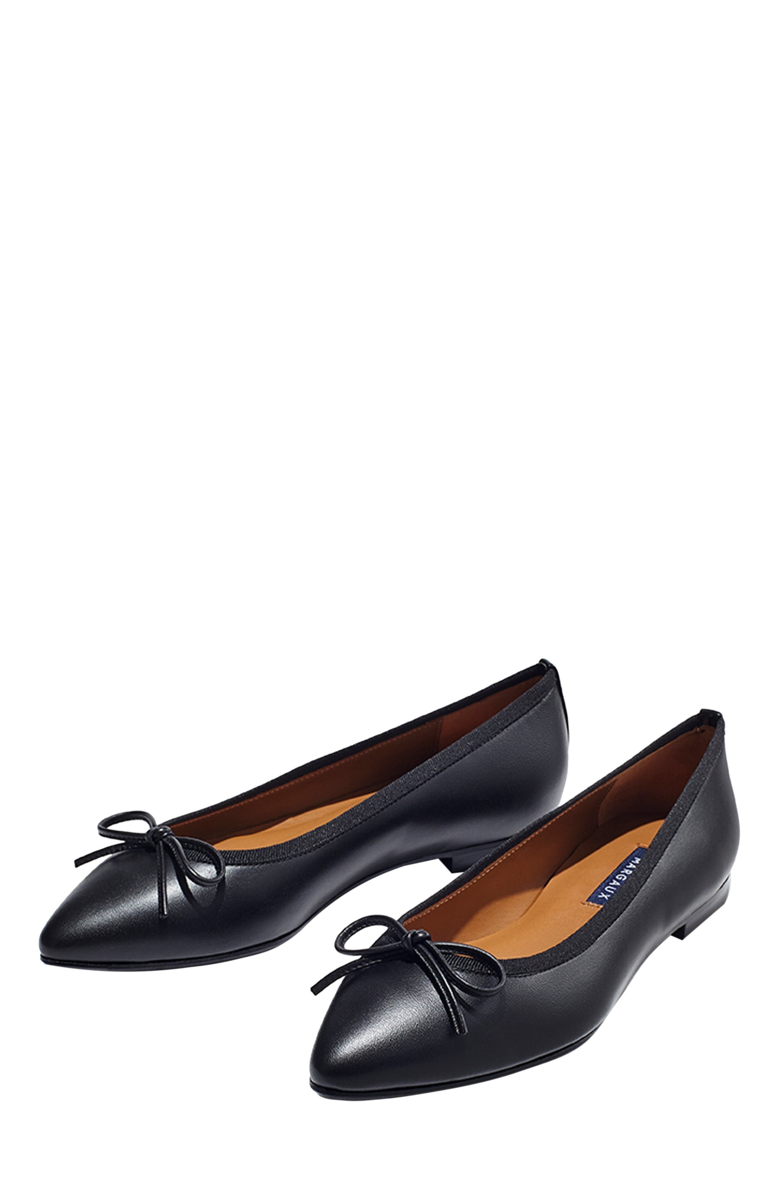 MARGAUX The Pointe Flat, Alternate, color, Black