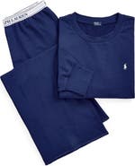 Polo Ralph Lauren Sweatshirt & Wide Leg Pajamas