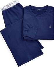 Polo Ralph Lauren Sweatshirt & Wide Leg Pajamas