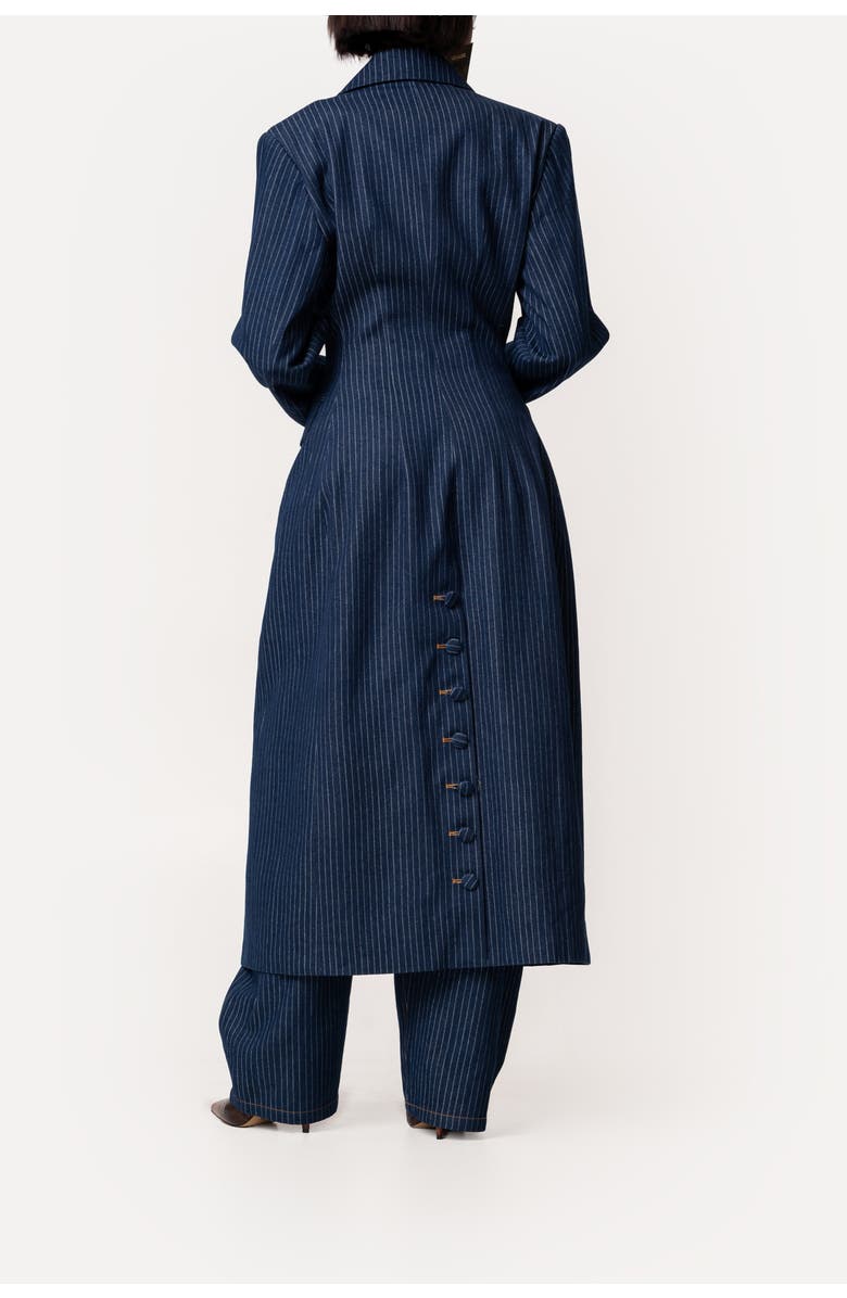 OFUURE Eden Long Jacket, Alternate, color, Denim