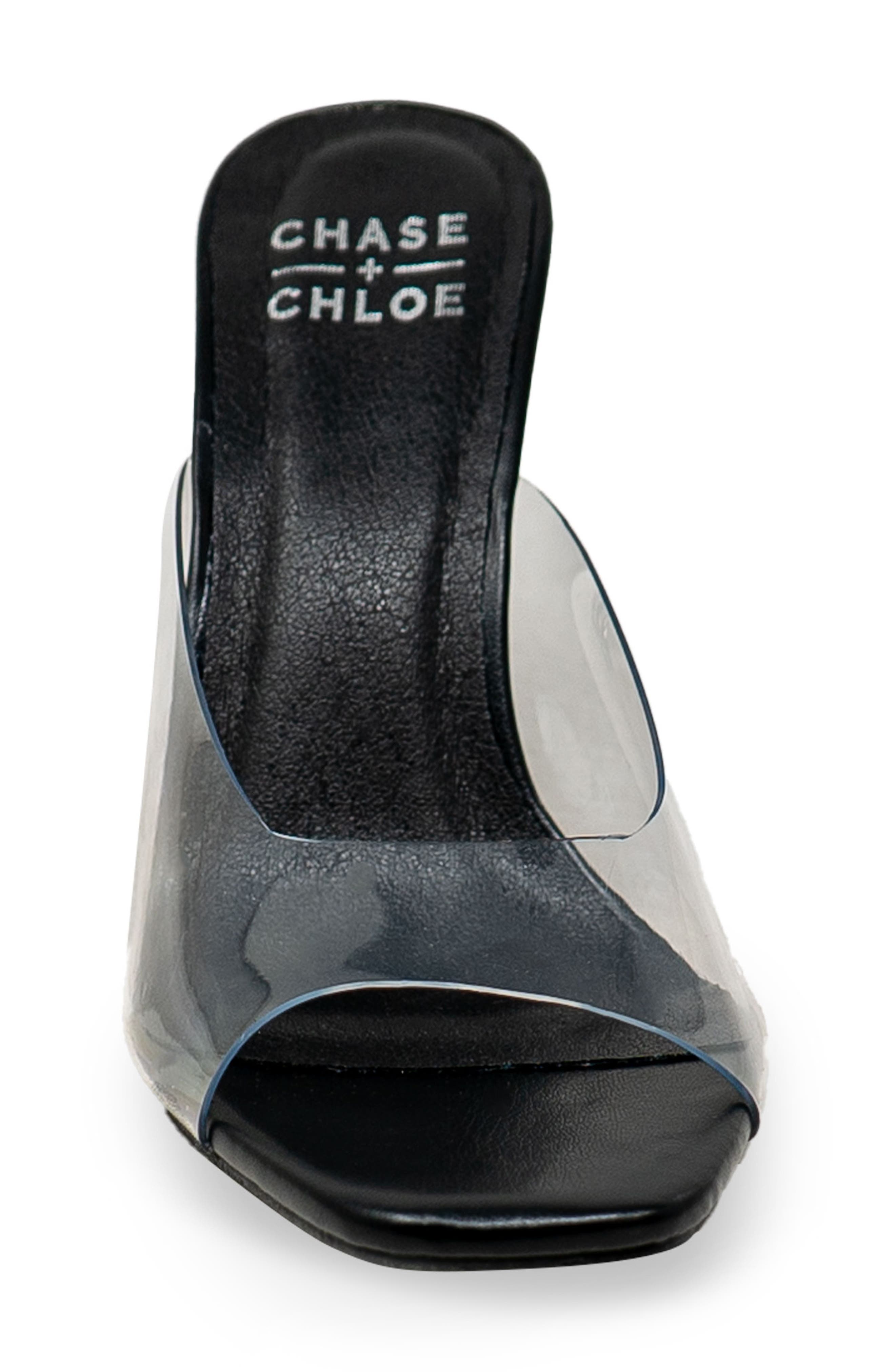 CHASE AND CHLOE Echo Square Toe Sandal, Alternate, color, 