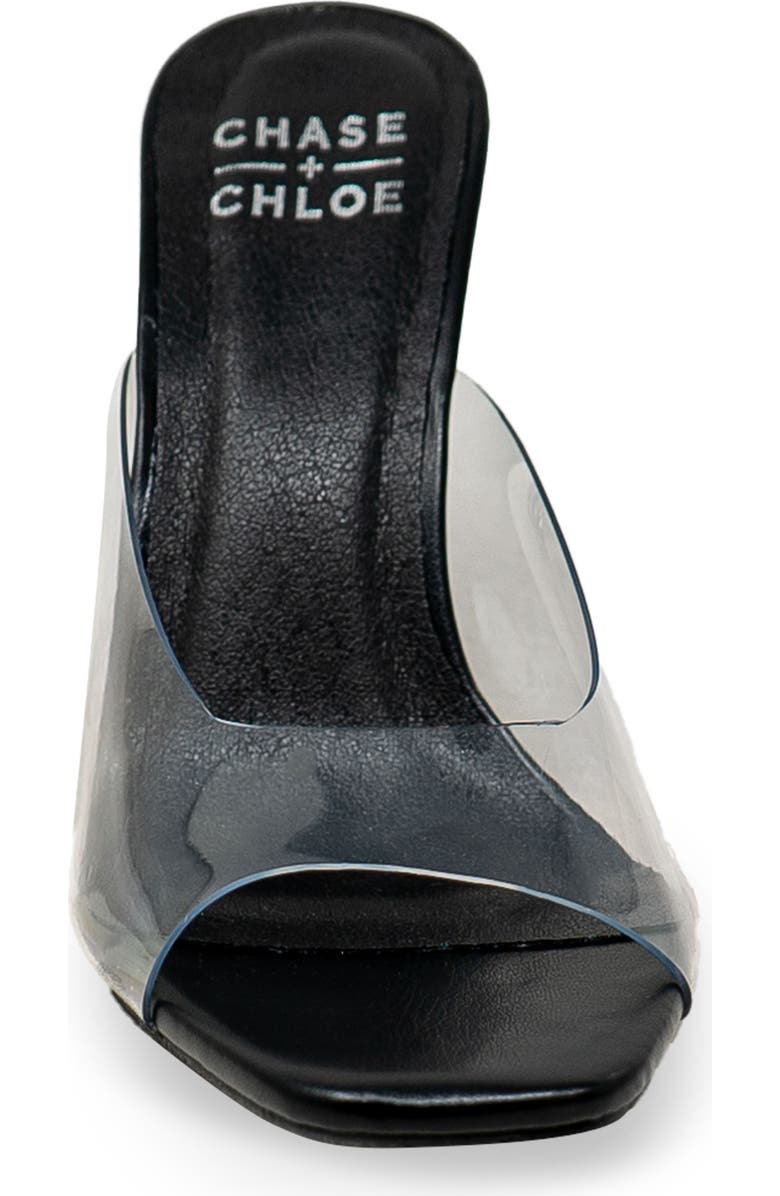 CHASE AND CHLOE Echo Square Toe Sandal, Alternate, color,