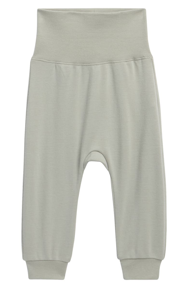 QUINCY MAE Fold Over Pants, Main, color, Sage