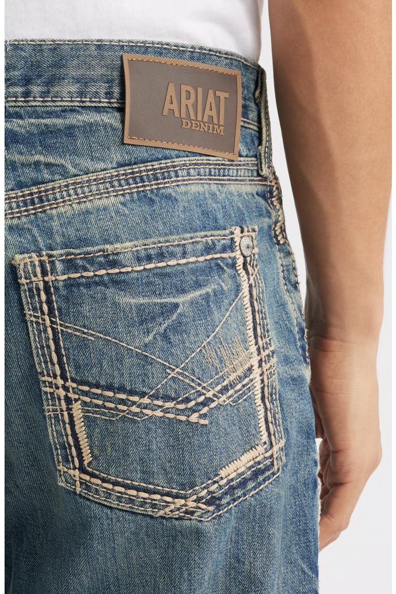 M5 Slim Gambler Straight Jeans, Alternate, color, GAMBLER
