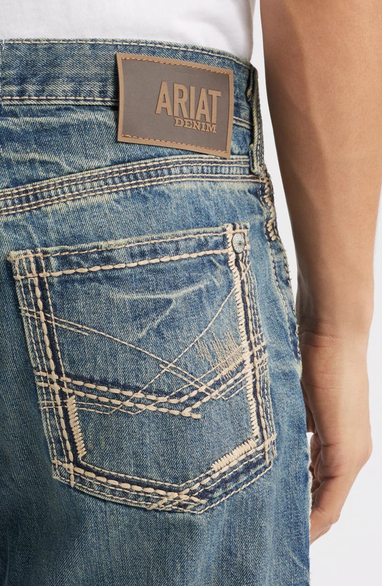 Ariat M5 Slim Gambler Straight Jeans, Alternate, color, Gambler