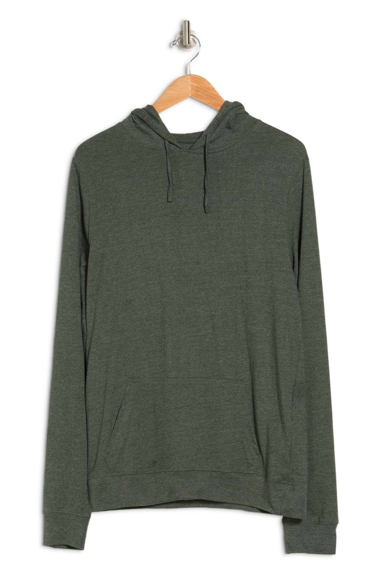 Supersoft Hoodie, Alternate, color, HEATHER DARK GREEN