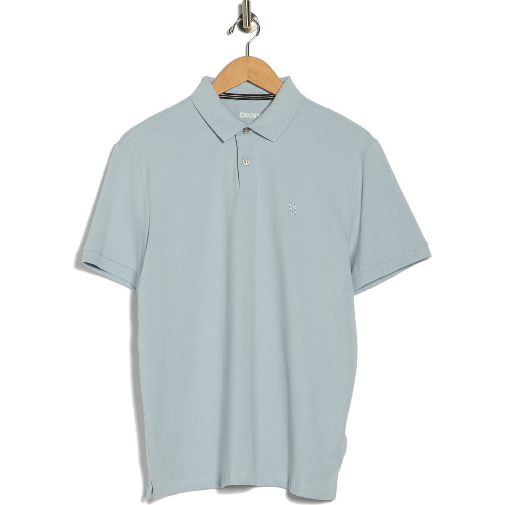 Dkny Sportswear Essential Polo In Gray