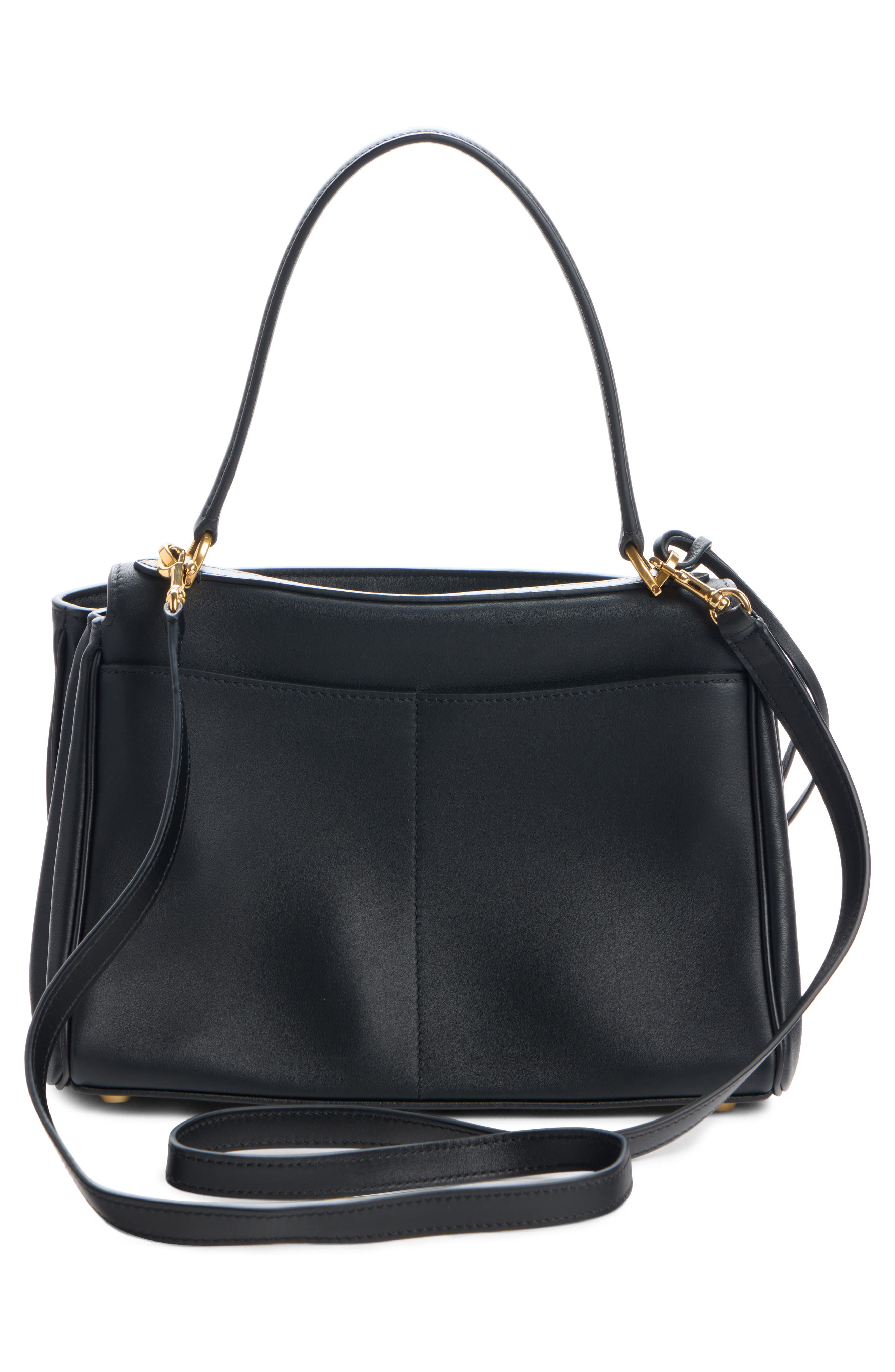 Balenciaga Mini Rodeo Leather Top Handle Bag, Alternate, color, 1000 Black