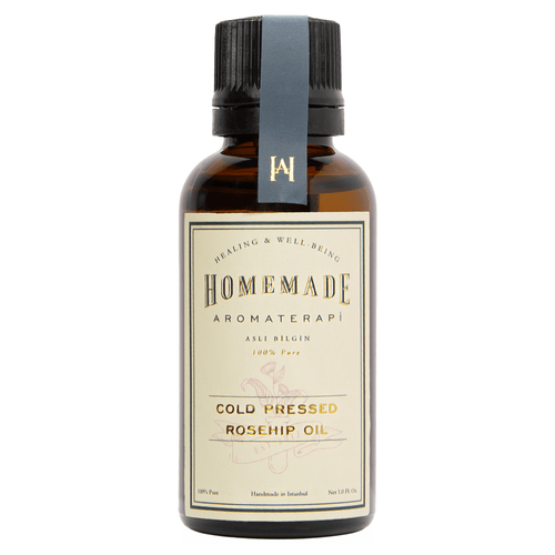 Homemade Aromaterapy Pure Cold Pressed Nourishing Rosehip Oil In Orange