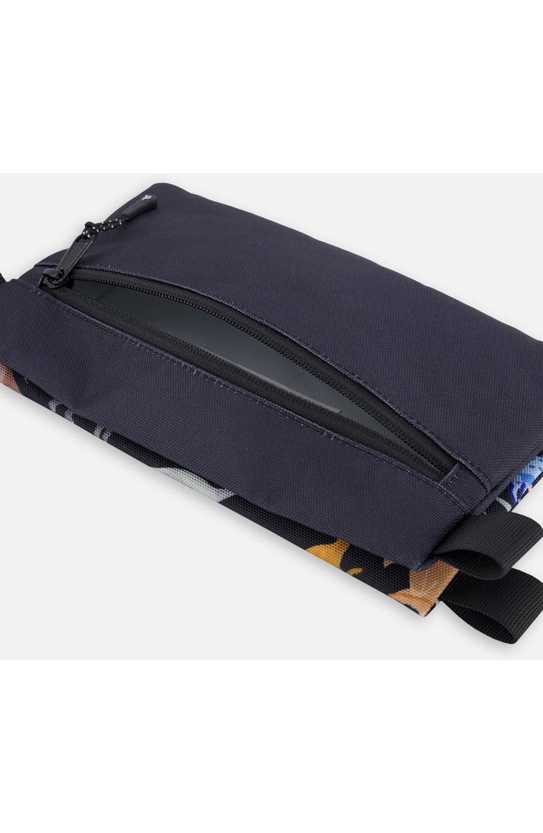 Deux par Deux Double Pencil Case Dinosaur, Alternate, color, Black