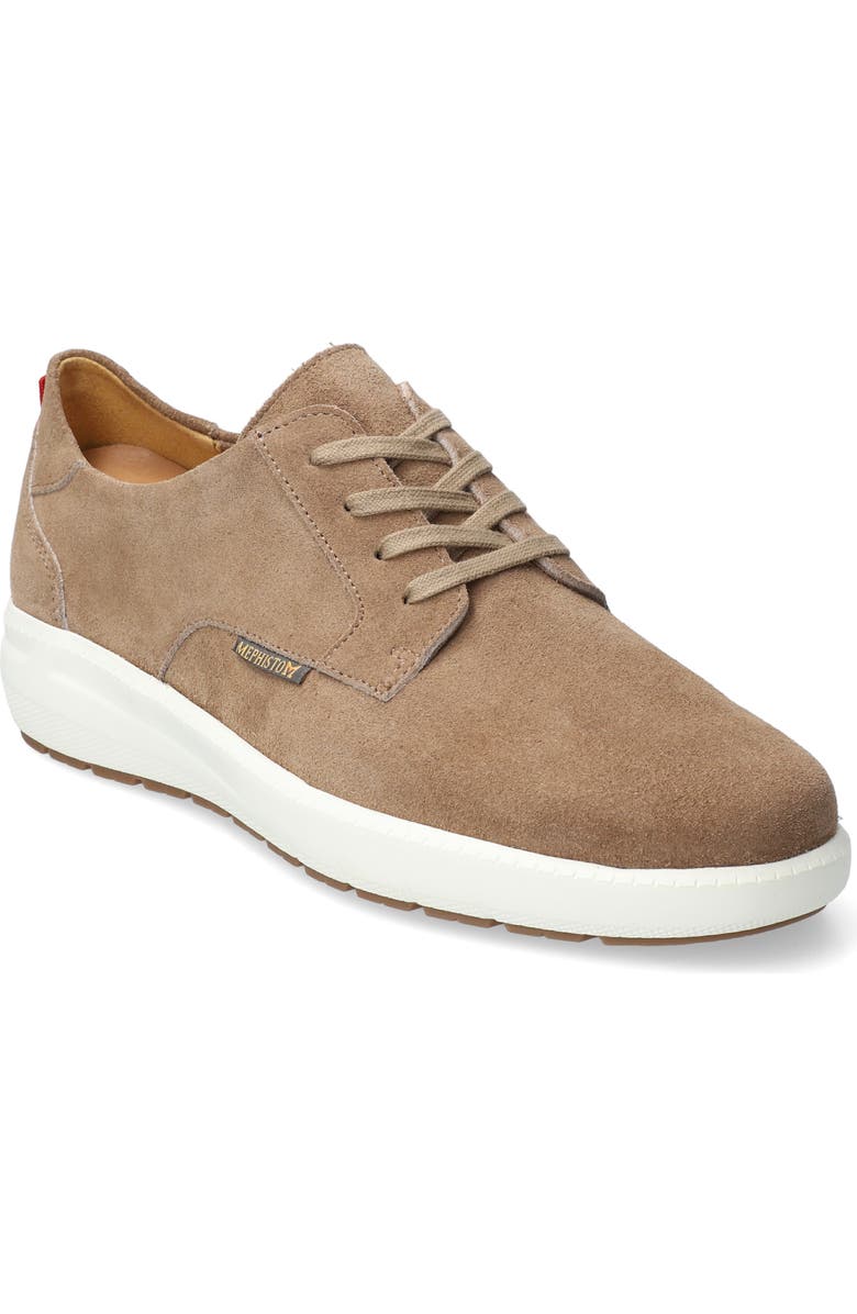 Mephisto Joris Sneaker, Main, color, Taupe Velours