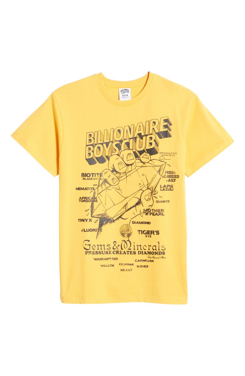 Billionaire Boys Club BB Pressed Diamonds Graphic Tee, Alternate, color, Beeswax