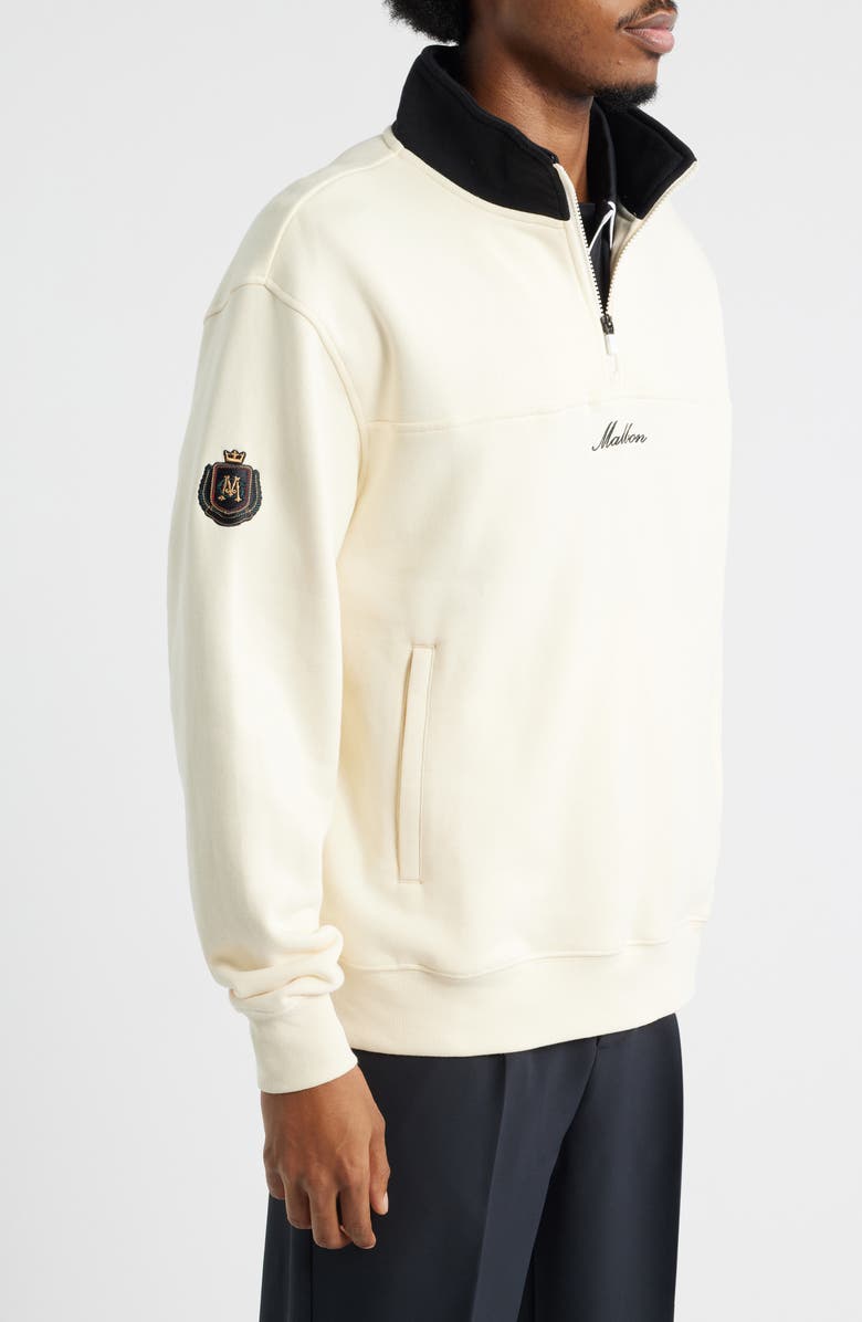 Malbon Golf Milton Quarter Zip Pullover, Alternate, color,