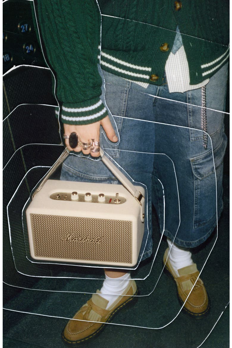 Kilburn III Portable Bluetooth® Speaker, Alternate, color, CREAM