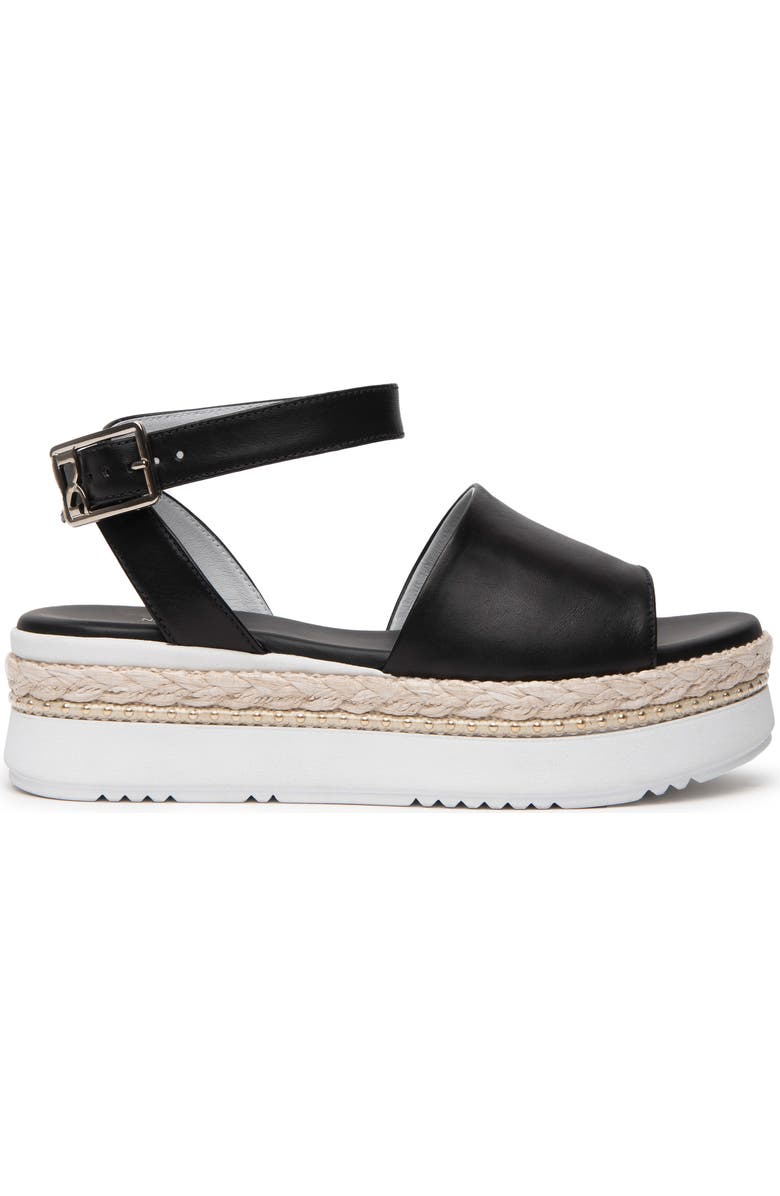 NeroGiardini Ankle Strap Platform Sandal, Alternate, color,