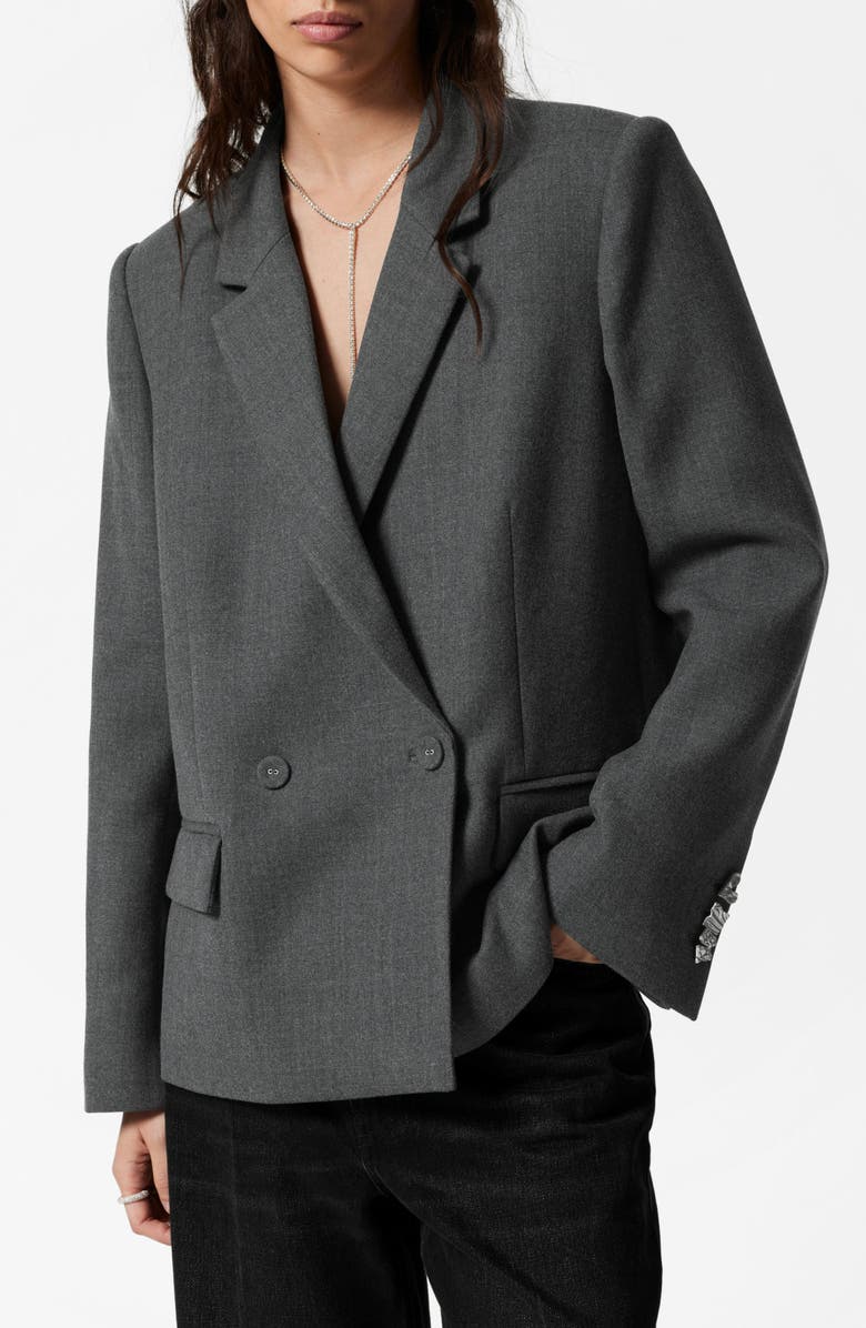 & Other Stories Double Breasted Blazer, Main, color,