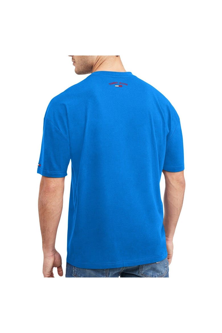 Men's Tommy Jeans Blue Dallas Mavericks Mel Varsity T-Shirt, Alternate, color, Blue