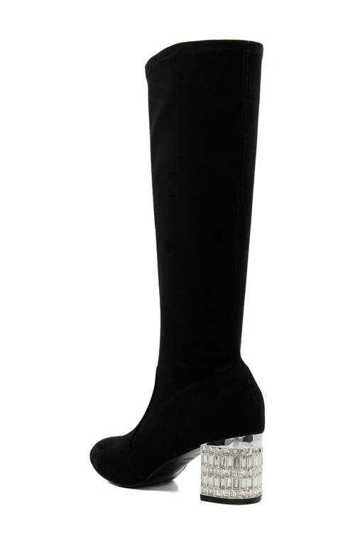 Dune London Starlets Knee High Boot In Black