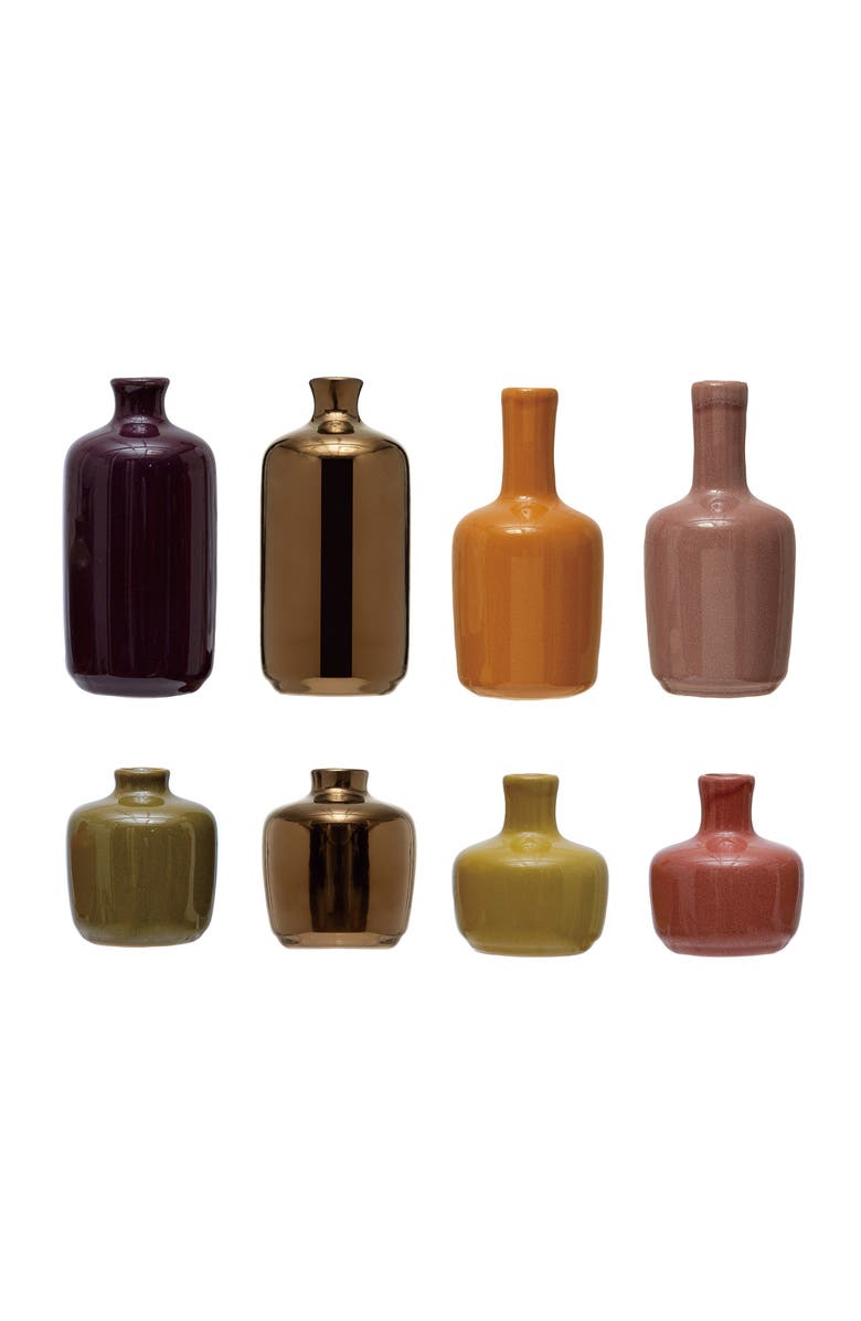 Storied Home Various Vases, Main, color, Orange