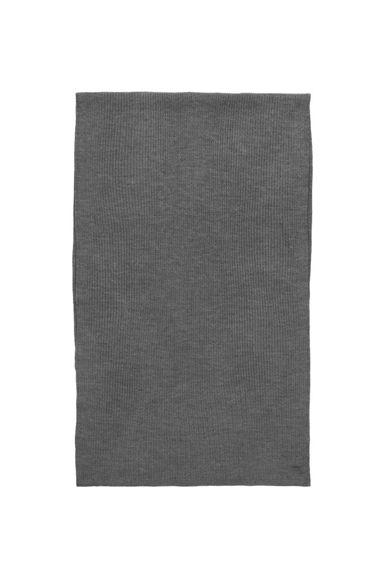 baby cable knit wrap, Alternate, color, medium flannel hthr