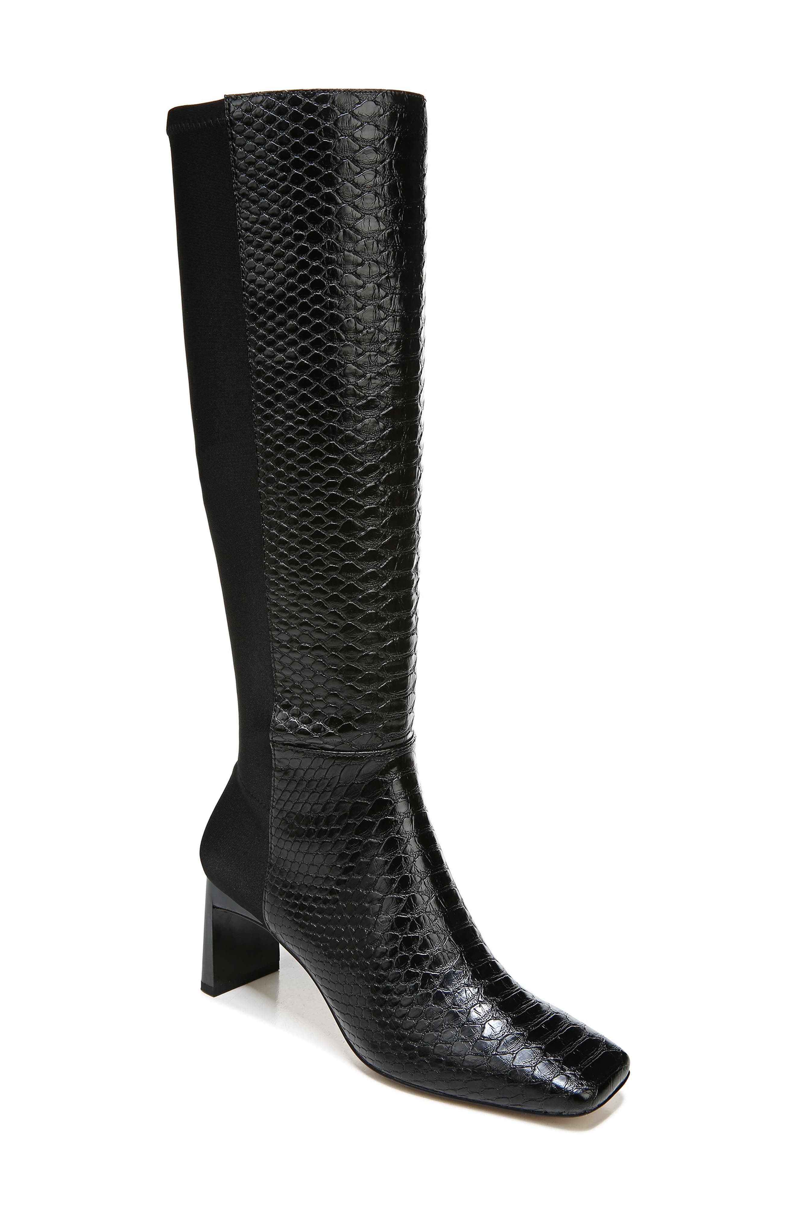 Circus by Sam Edelman Tati Knee High Boot, Main, color, BLACK