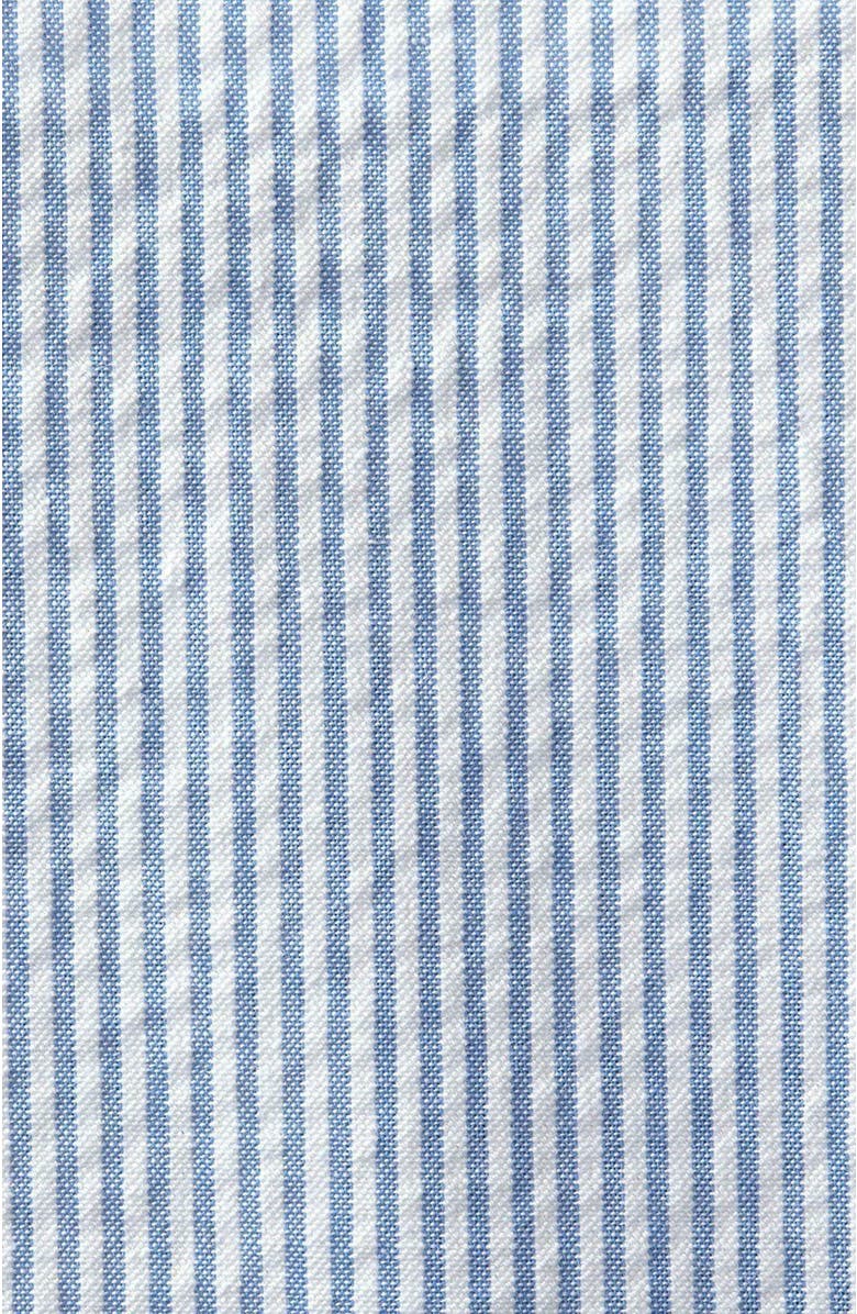 Hope 
Henry Boys
 Organic Cotton Seersucker Short, Infant, Alternate, color, Blue Seersucker