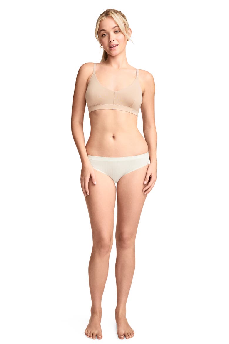 Women's Light & Airy Bikini, Alternate, color, Sandy Shimmer