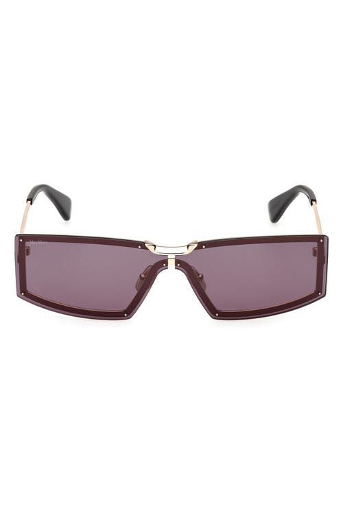 Max Mara 68mm Oversize Rectangular Sunglasses In Multi