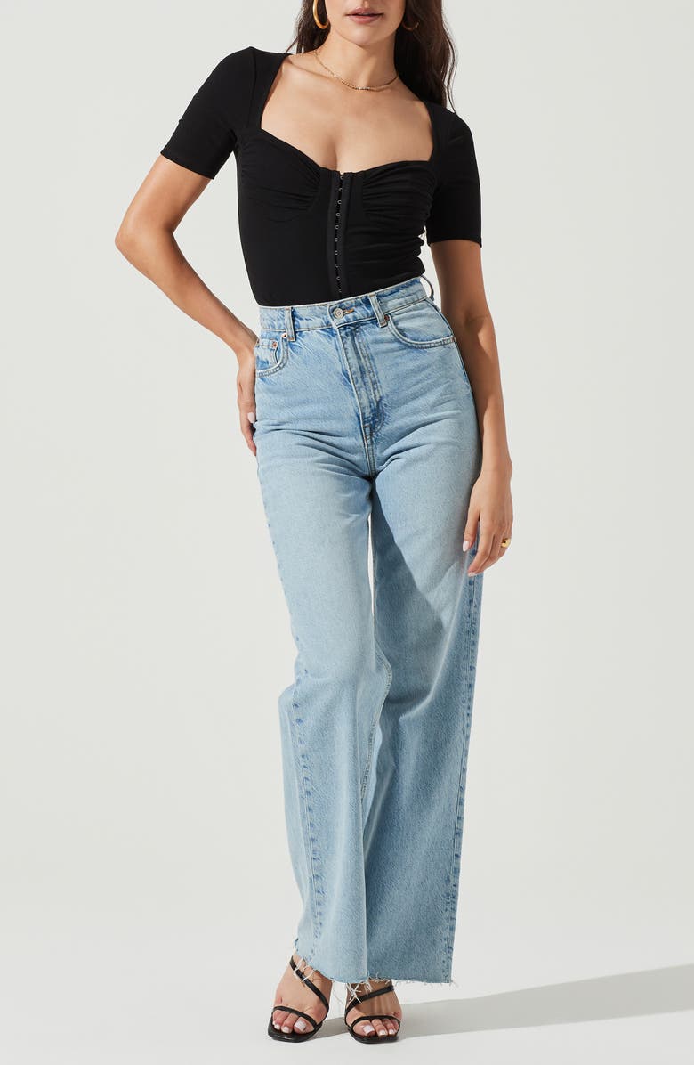 ASTR the Label Hook and Eye Bodysuit, Alternate, color, 