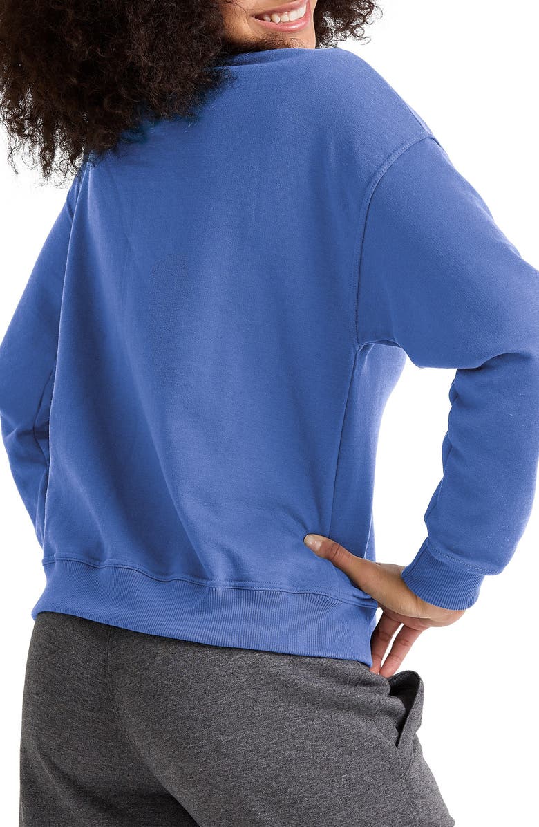 Champion Logo Sweatshirt, Alternate, color,