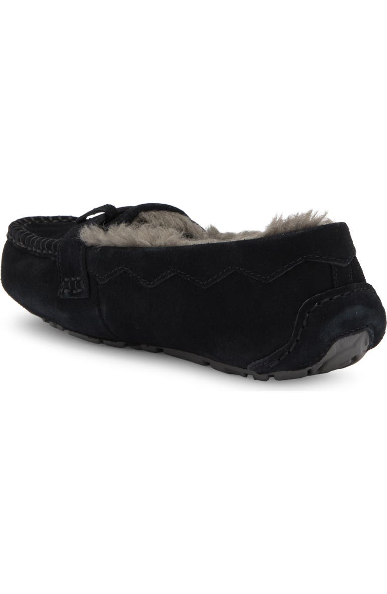 UGG<sup>®</sup> Willow Moc Toe Loafer, Alternate, color, Black