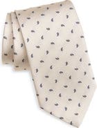 BOSS Neat Paisley Silk Tie