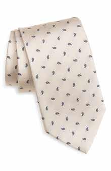 Neat Paisley Silk Tie