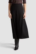 Residus Grace A-line Jersey Midi Skirt