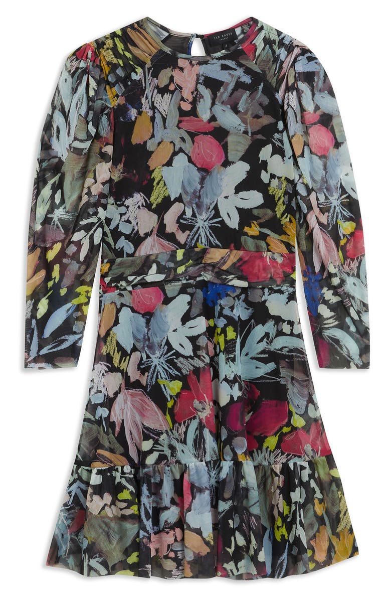 Ted Baker London Payslyy Floral Fit & Flare Minidress, Alternate, color,