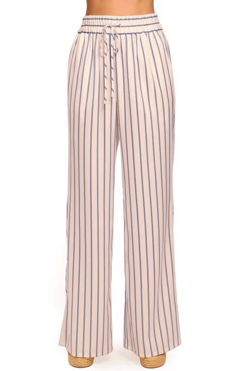 Sylvie Stripe Wide Leg Pants