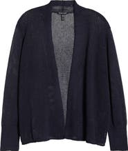 Eileen Fisher Organic Linen & Organic Cotton Cardigan
