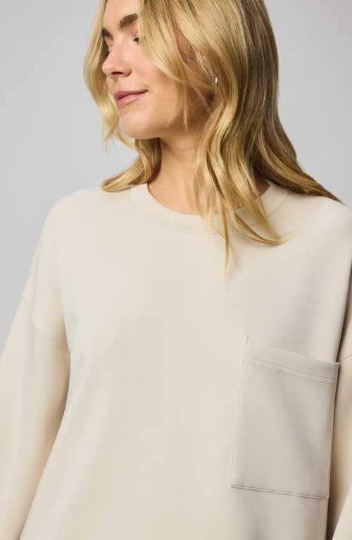 Splendid Scubasoft Crewneck Sweatshirt In Neutral