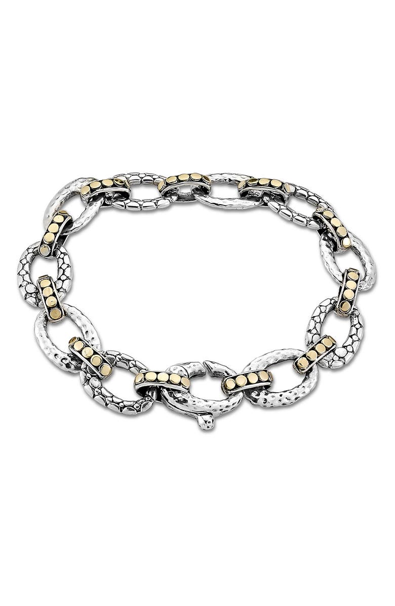SAMUEL B. Link Bracelet, Main, color, Silver And Gold