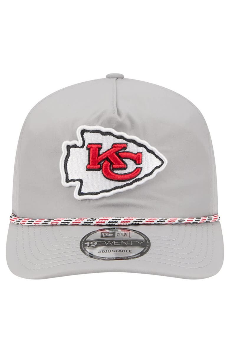 New Era Men's New Era Gray Kansas City Chiefs Rope 19TWENTY Hat, Alternate, color, Gray