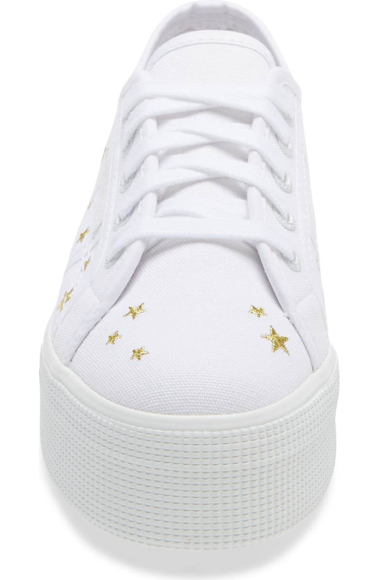 Superga 2790 Embroidered Platform Sneaker, Alternate, color,