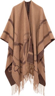 Lauren Ralph Lauren equestrian ruana