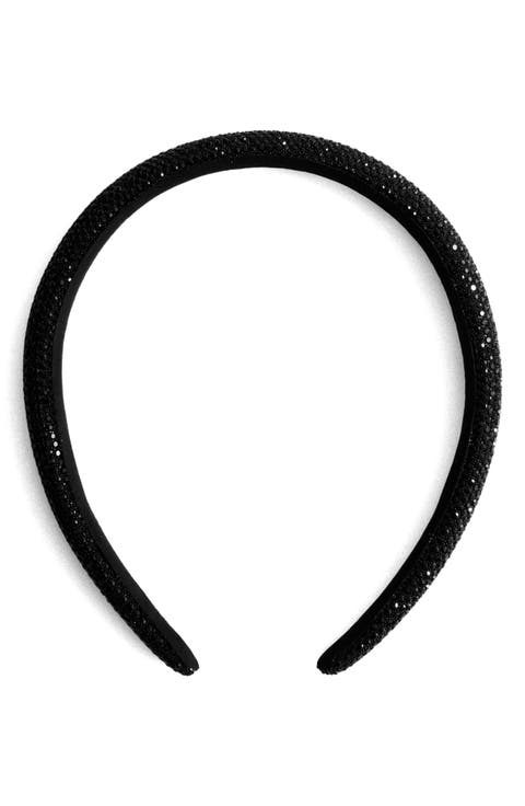 Glitter Rhinestone Headband
