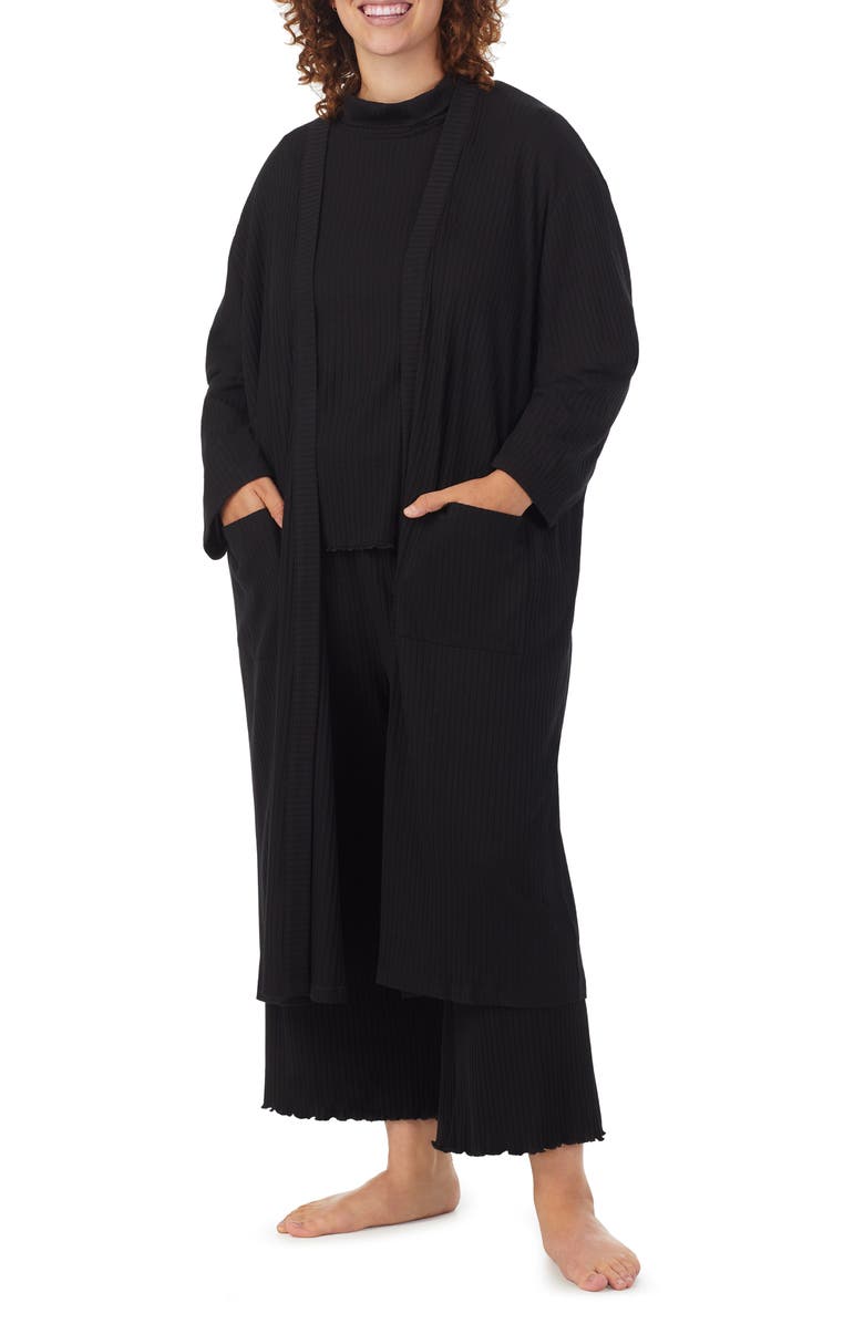 Refinery29 Rib Open Cardigan, Alternate, color,