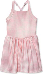 Lands' End Girls Athletic Active Tank Top Dress