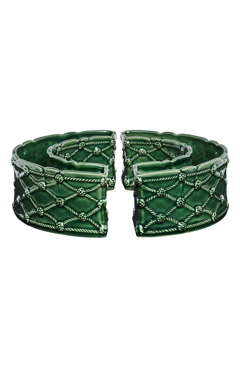 Berry & Thread Set of 2 Half Circle Vases