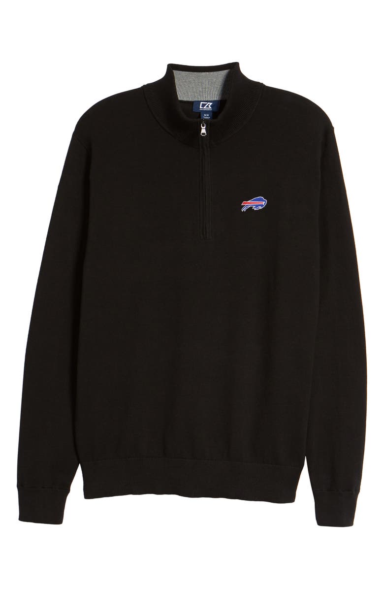 Cutter & Buck Buffalo Bills - Lakemont Regular Fit Quarter Zip Sweater, Alternate, color, 